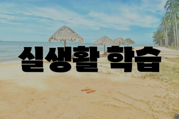 실생활 학습