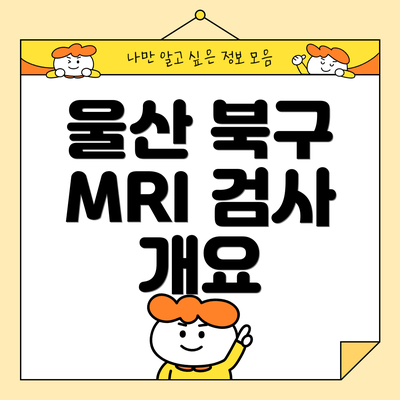 울산 북구 MRI 검사 개요