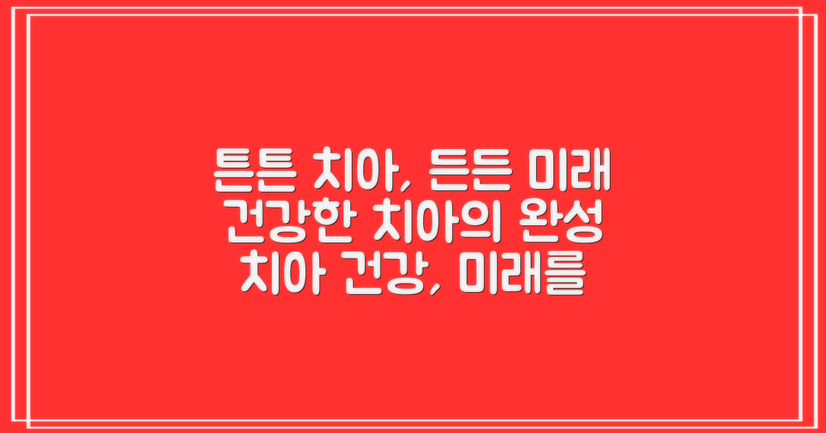 마무리하며: 튼튼한 치아, 든든한 미래를 위한 선택