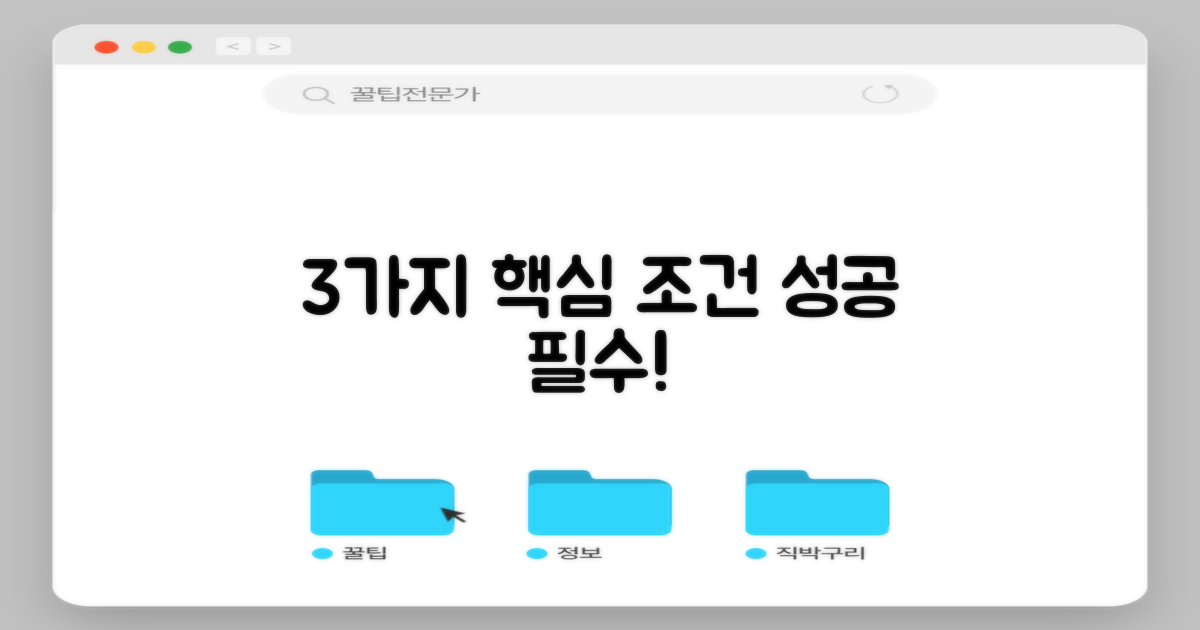 3가지 핵심 조건