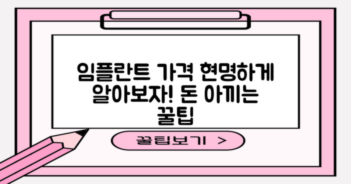 임플란트 가격, 현명하게 알아볼까?