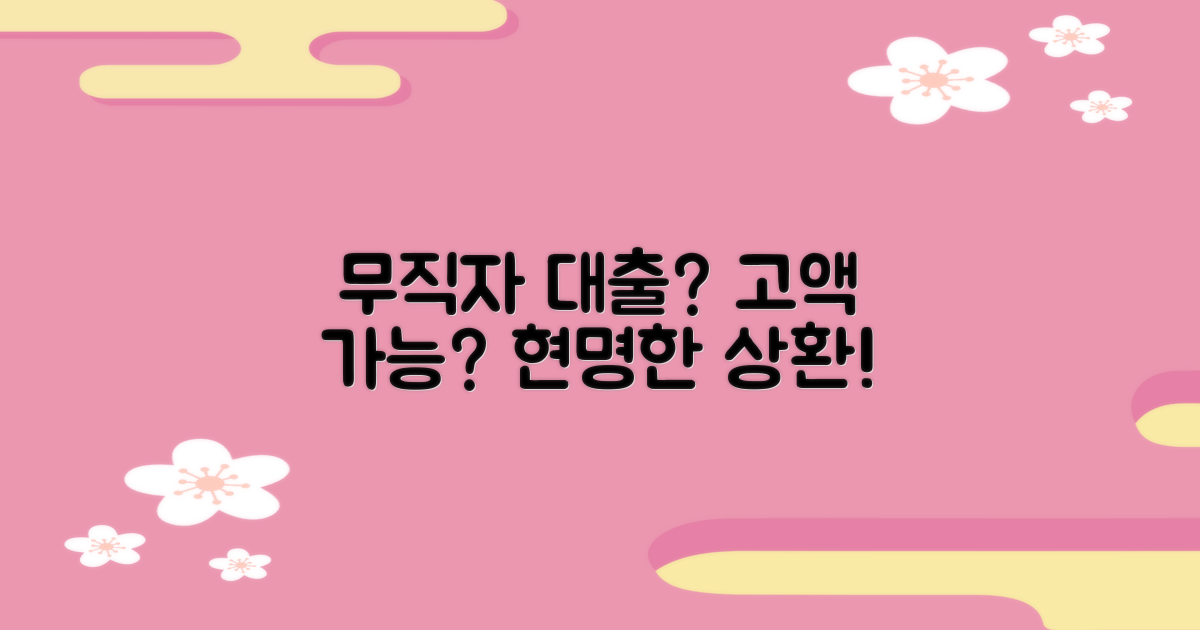 현명한 대출 상환 계획 세우기: 무직자 고액 대출, 가능한 곳과 대안은?