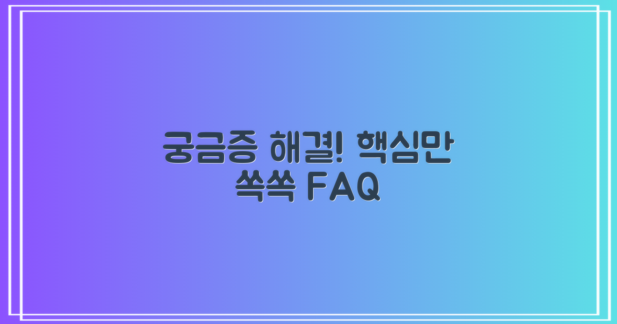 자주 묻는 질문