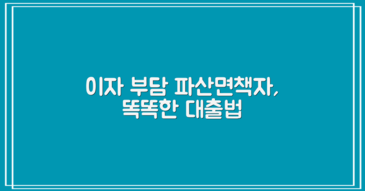 파산면책자, 이자 부담 줄이는 현명한 대출 전략