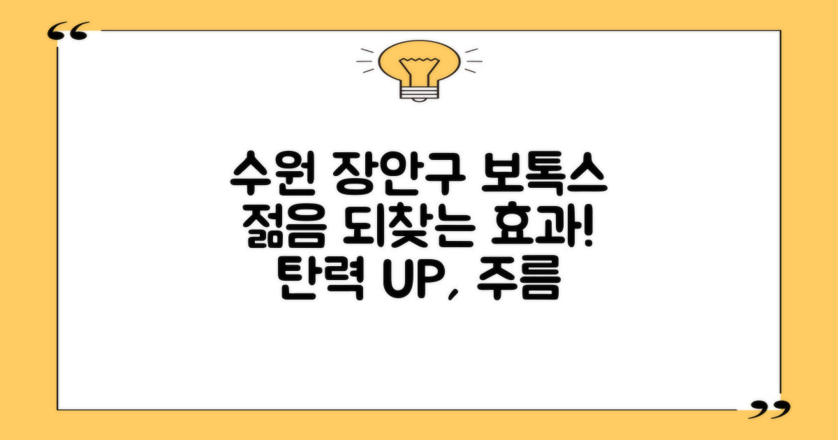 수원 장안구 보톡스, 어떤 효과로 젊음을 되찾을까?