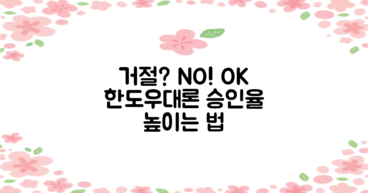 거절, 혹시 피할 수 있나? OK한도우대론 거절 가능성 줄이는 단계별 가이드